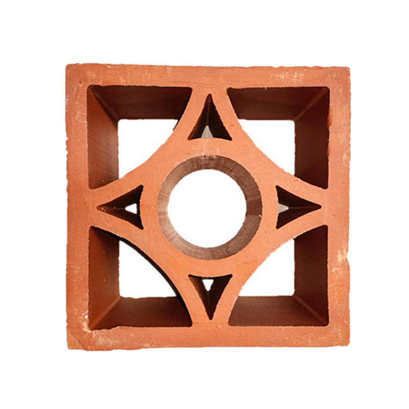 1100N Compression Resistance Terracotta Hollow Brick For Decorative Wall Panels In Hotel And School Building