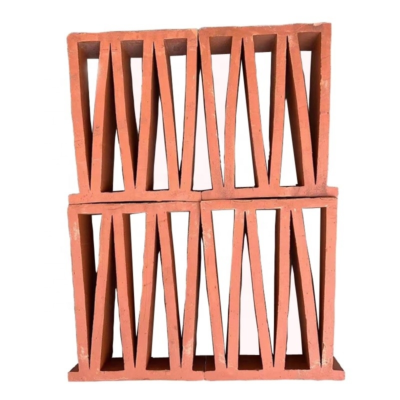 Matt Surface Sintered Technique Decorative Brick Wall Blocks For Ventilation In Cafe And Chinese Restaurant Interior Design