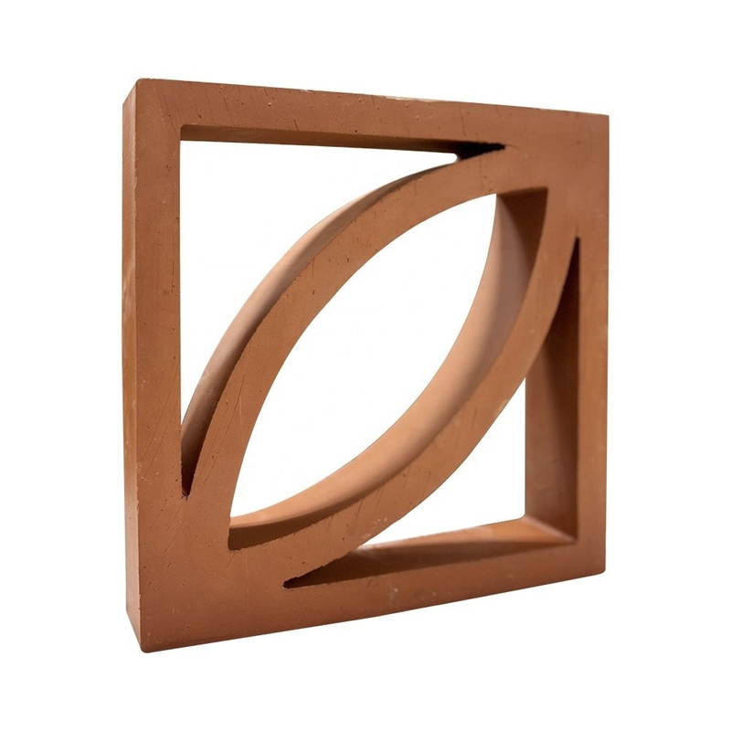 800 Centigrade Heat Insulation Red Fire Clay Veneer Bricks for Classical Exterior Wall Design Classical Design Style