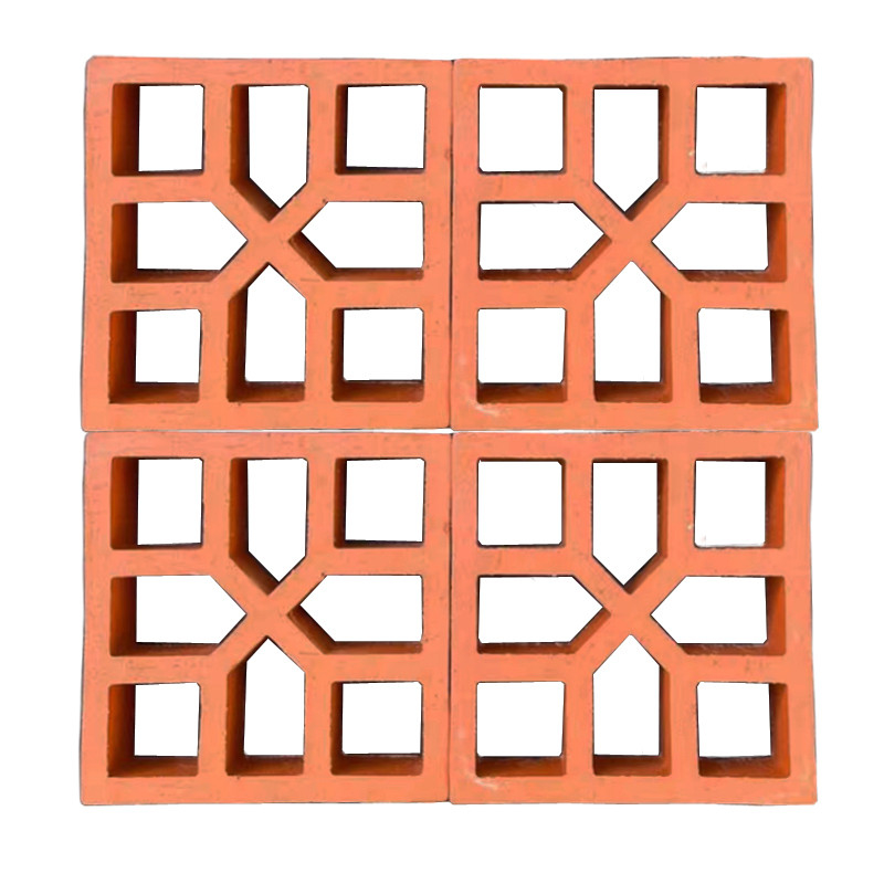 250*250*70mm Common Size Decorative Brick Wall Breeze Block Concrete with 7% Absorption