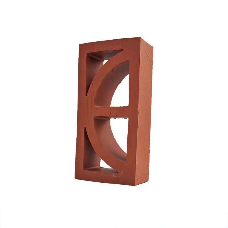 Common Size 240*120*60mm Handmade Clay Fire Bricks Ventilation Tiles Heat Insulation up to 800°C for Garden Panel Facade