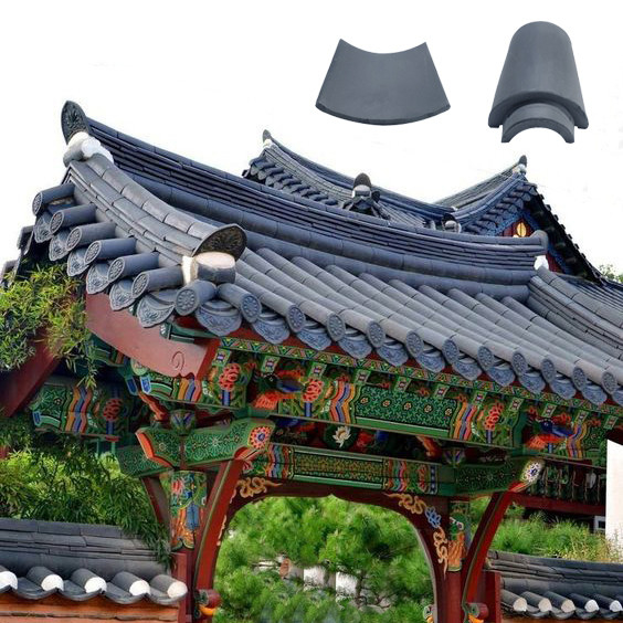 6% Water Absorption Unglazed Asian Clay Roof Tiles for Waterproofing at Affordable