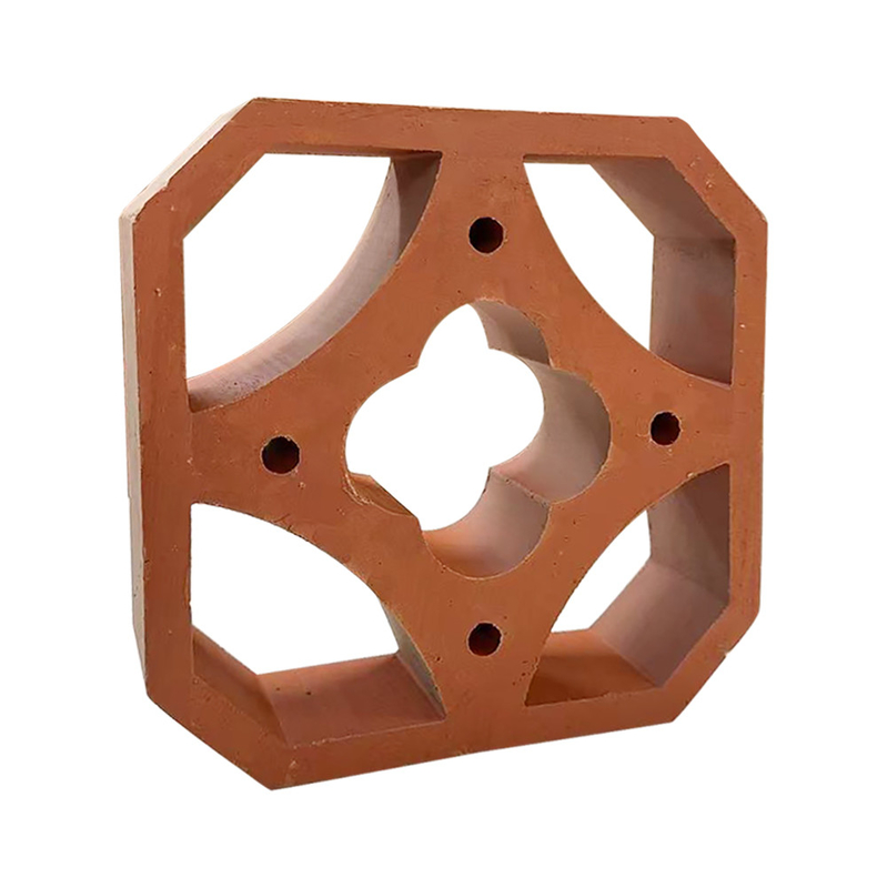 High Temperature Fired Terracotta Window Clay Tiles For Interior And Exterior Wall Decorative Ventilation Blocks