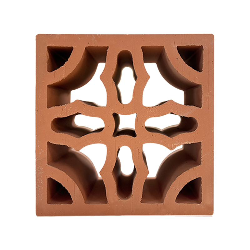 Craft High Temperature Fired Terracotta Breeze Block Good Insulation Matt Surface Finish For Construction Industry