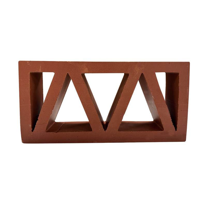 Air Block Wall Panels Interior Decoration Material Facade Tiles Perforated Red Bricks