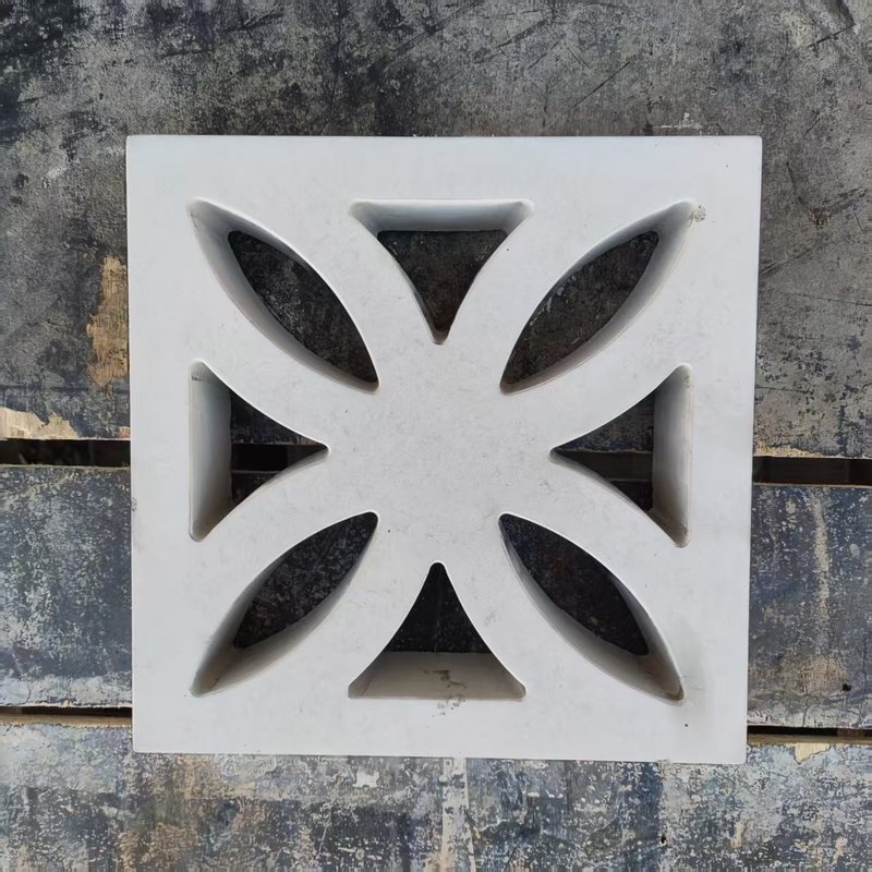 300*300 Decorative Concrete Block Hollow fashion design External Wall Indoor Background