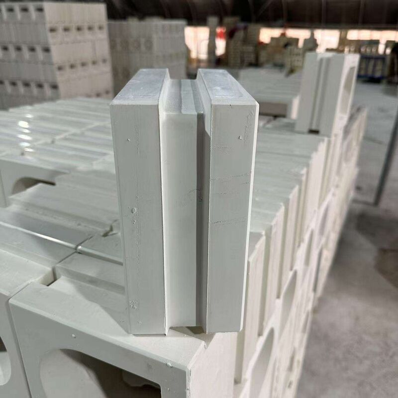 Modern Geometric Pattern Concrete Screen Block Wall Partition Concrete Block Architectural Facade Privacy Wall