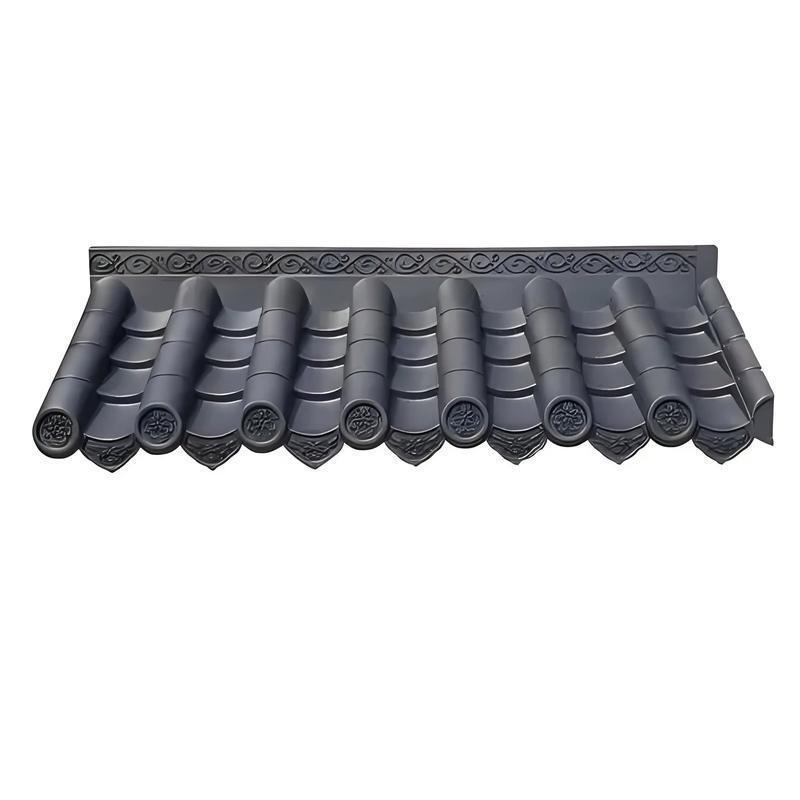 Lightweight PP Chinese Antique Style Plastic Roof Tiles Durable & Waterproof for Durable Roofing
