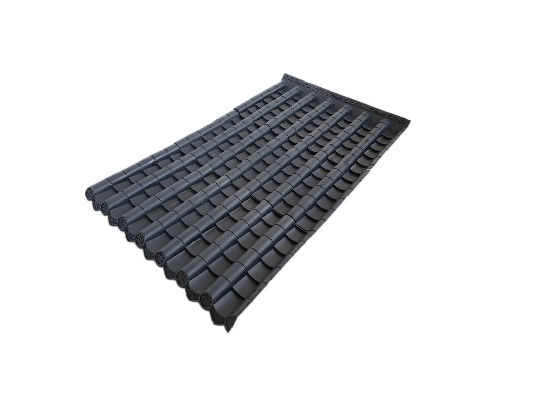 Plastic Chinese Roof Tiles Lightweight Building Material Wall Tiles Roof Sheet for Old Chinese Roof