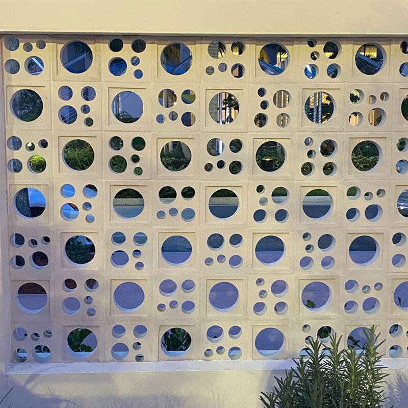 Concrete Screen Block Cement Hollow Lattice Bricks Breeze Block Interior Exterior Partitions Wall Cladding