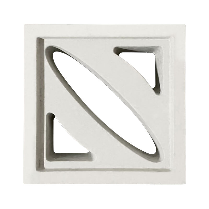 Garden Wall Screen Tiles Cement Breeze Blocks Precast Concrete Perforated Grid/Brick for Stylish Partitions & Accent Walls