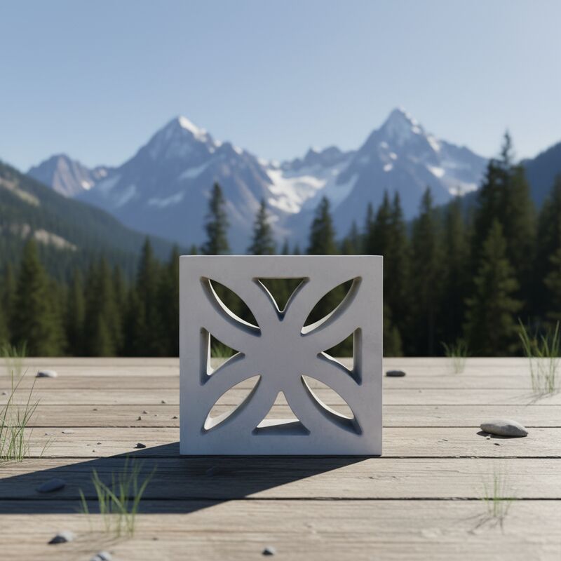 Decorative Screen Block Units Cement Hollow Lattice Bricks for Stylish Iinterior/Enterior Partitions & Accent Walls