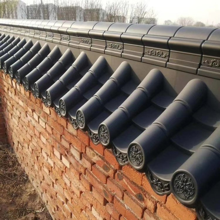 Antique Chinese Style Roof Tiles Black Gray Roof Shingles From China Roof Top Building Lightweight Plastic Roof Sheet
