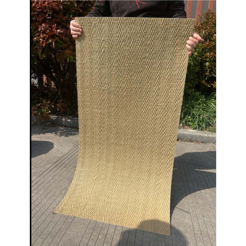 3D Soft Porcelain MCM Flexible Wall Panel Herringbone Woven Texture Wall Tile for Interior Wall Decoration