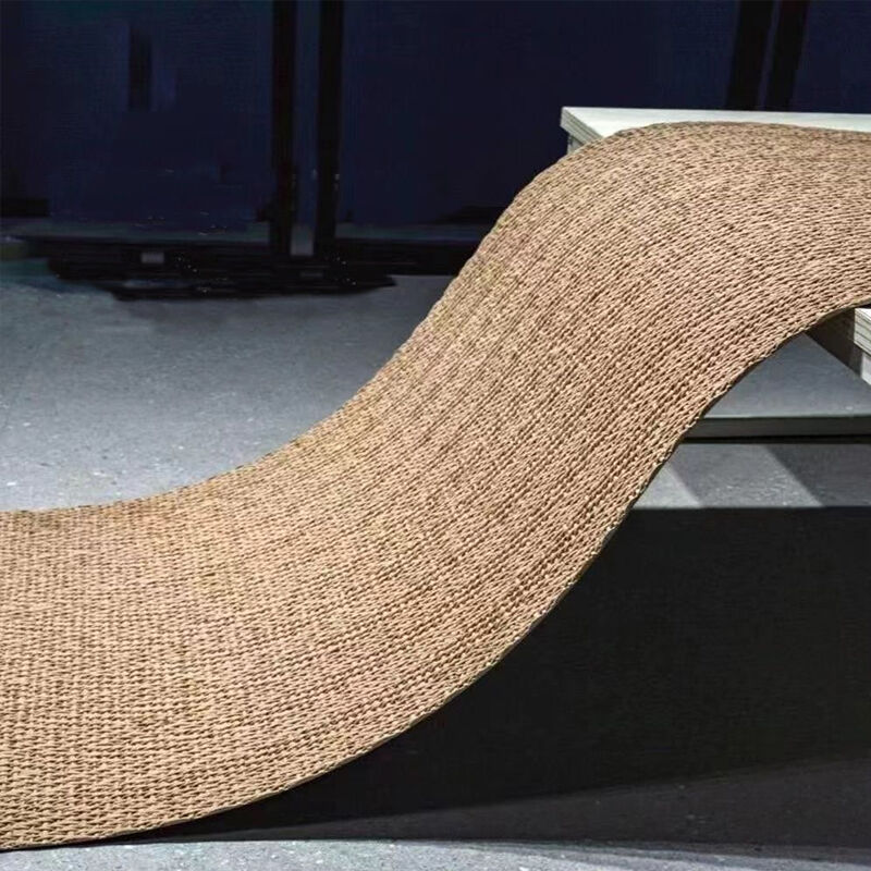 3D Soft Porcelain MCM Flexible Wall Panel Herringbone Woven Texture Wall Tile for Interior Wall Decoration