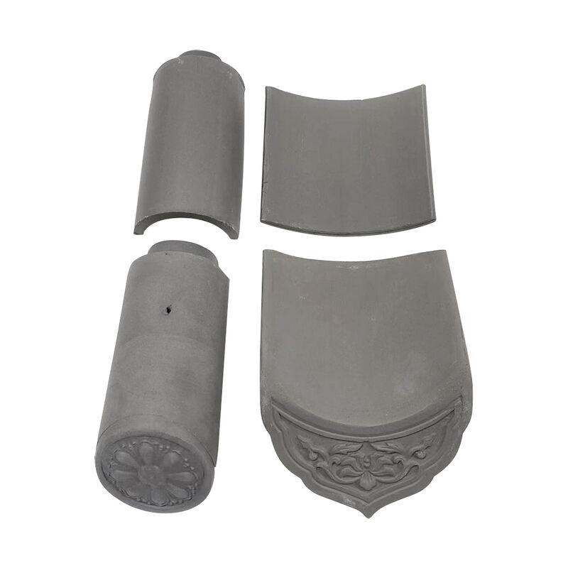 Garden Gazebo/Pavilion with Chinese Gray Clay Roof Tiles Whole Set for Sale Installation Instruction