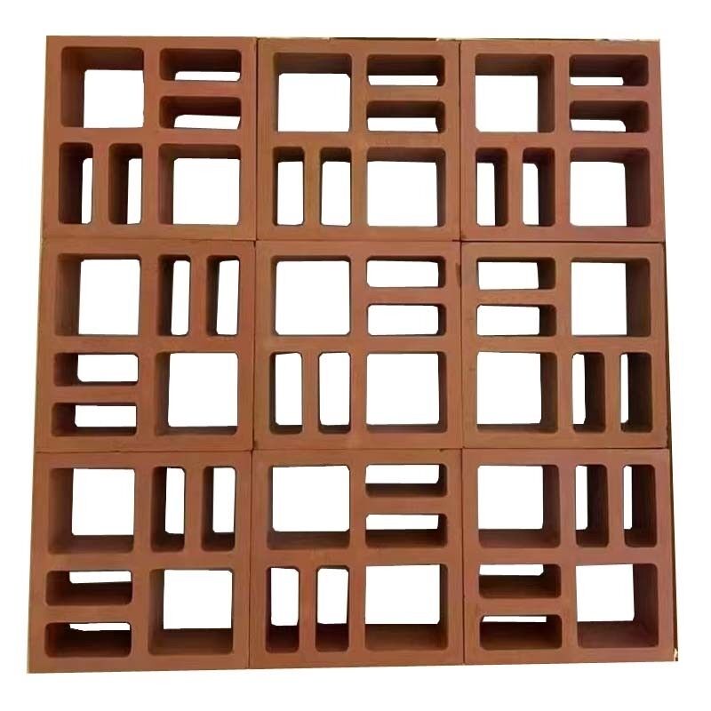 Terracotta Breeze Block Panels Architectural Wall Design Decorative Perforated Bricks