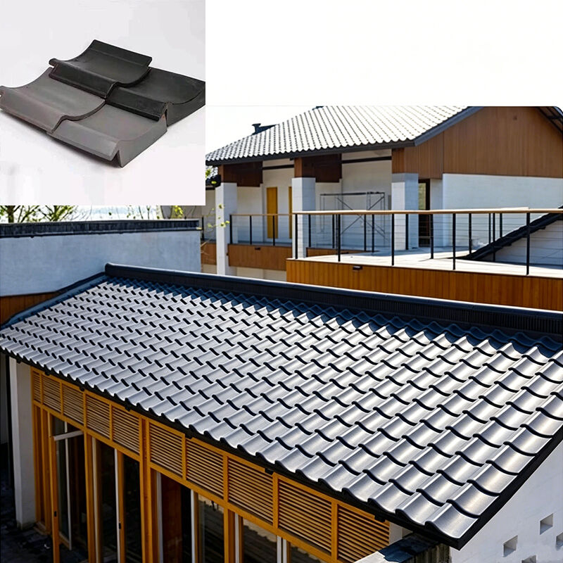 Japanese Traditional Clay Roof Tiles Ceramic Kawara Japanese Color Roof Tiles