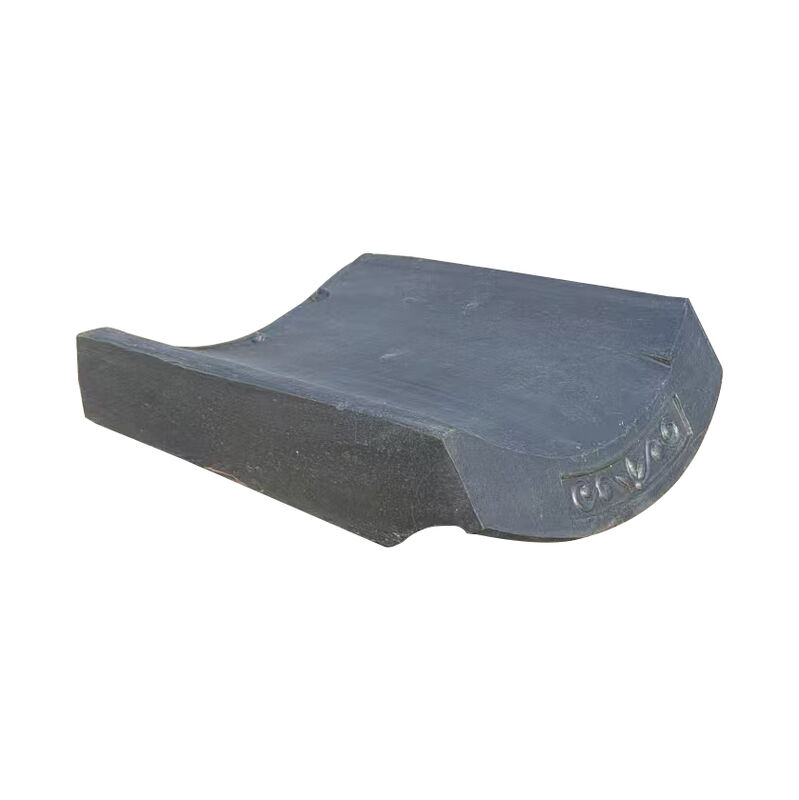 Zanwa Manufacturer Japanese Chinese Style Villa Roof Tiles Wholesale Ceramic Tiles Corrugated Bamboo Shape Tile