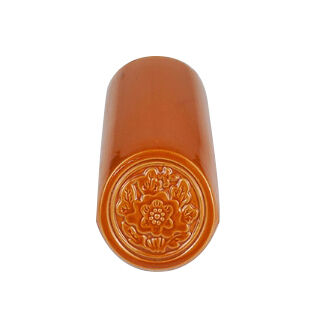 Eco-Friendly Antique Glazed Roof Tile Durable Chinese Style Ceramic Roofing Tile for Outdoor Ancient Architecture Renovation