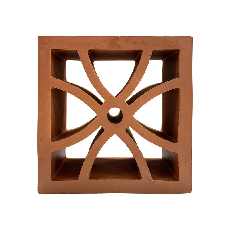 Building Materials Screen Wall Terracotta Breeze Block Perforated Facade Bricks Wall Decorative Hollowed Ventilation Blocks