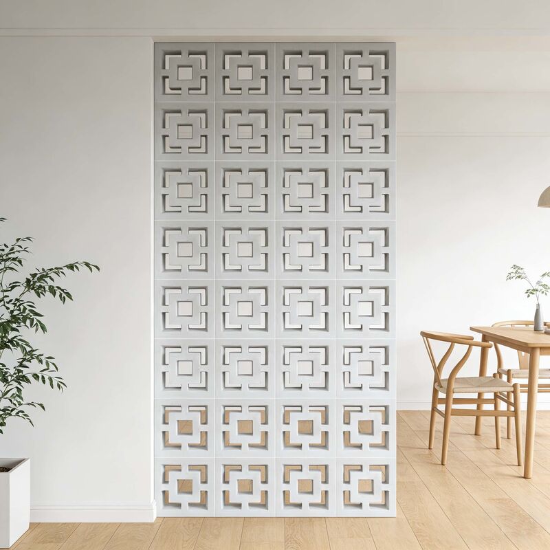 Breeze Block Decorative Concrete Masonry Units Square Patterned Decorative Concrete Blocks As Design Accent a Shade Covering
