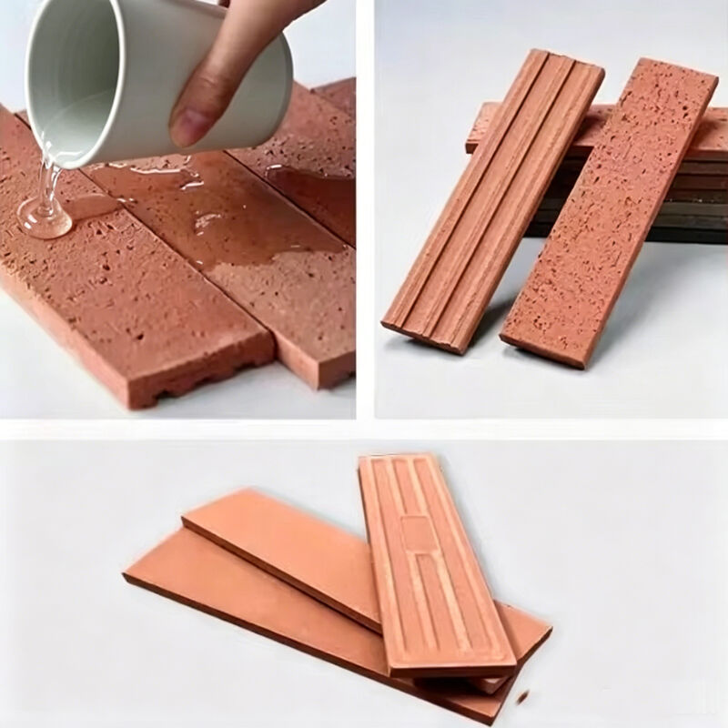 Decorative Building Material Facing Brick Clay Splitting Bricks Clinker Tiles for House Facades