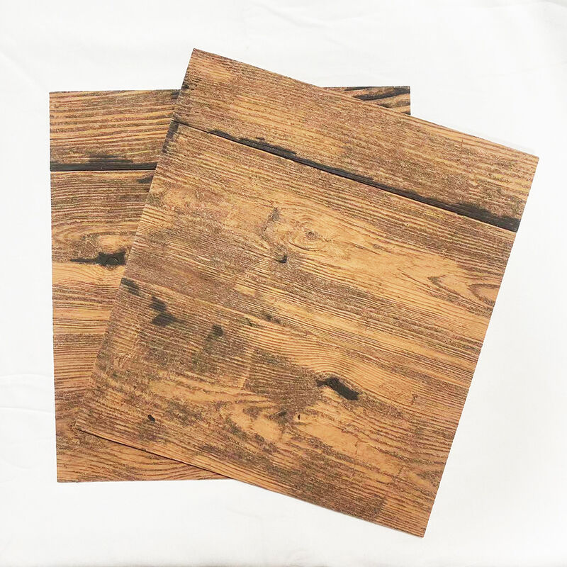 Outside Ceramic Imitate Wood Surface Flexible Wall Tiles Building Decorative Material