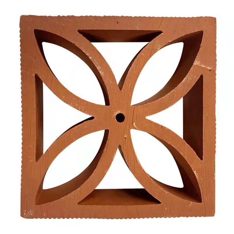 Terracotta Breeze Block Panels Architectural Wall Design Decorative Perforated Bricks