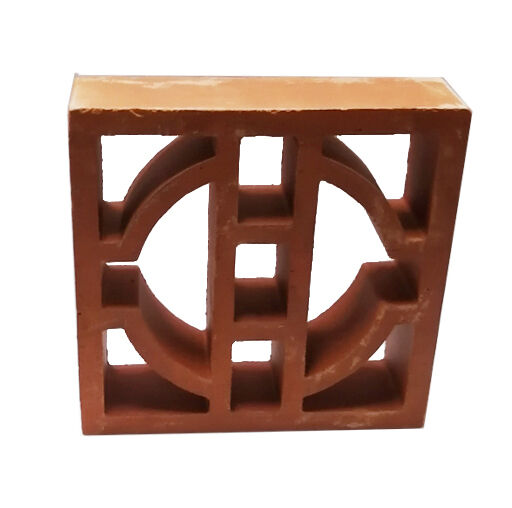 Classical Geometric Terracotta Breeze Blocks Architectural Fired Clay Screen Bricks for Modern Facades