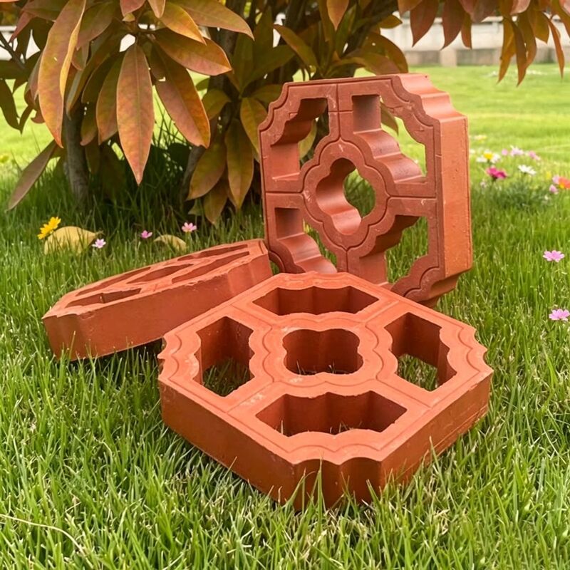 Garden Wall Cladding Terracotta Clay Lattice Bricks Fences Blocks for Facade Sun Shading Screen Wall