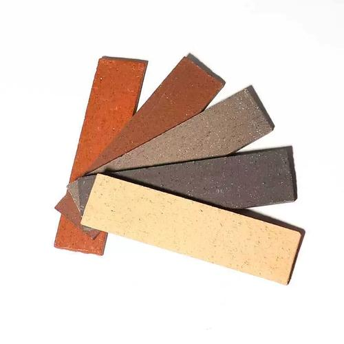 Wall Cladding Brick Slips Terracotta Split Brick Tiles Clay Thin Brick Veneer Exterior Brick Tile for Commercial Building Facade
