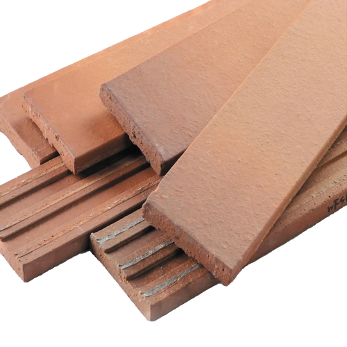 Clay Split Brick Natural Terracotta Thin Brick Wall Cladding for Exterior Facade Decoration and Architectural Projects