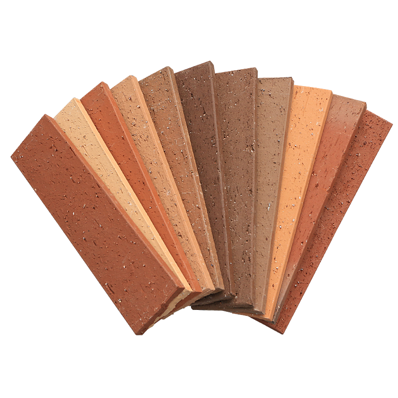 Split Wall Facing Bricks Terracotta L-Shape Thin Brick Slips Decorative Corner Brick Veneer for Pillar & Wall Angles
