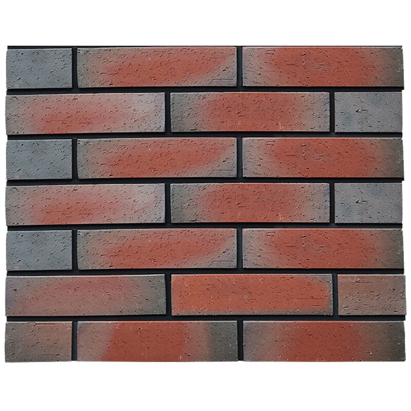 Split Wall Face Brick Outdoor Villa Garden Exterior Wall Decoration Clay Split Facing Brick for Building Facade Construction