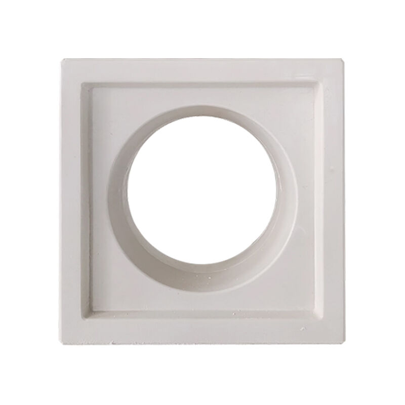 Hollow Geometric Cement Breeze Blocks Decorative Patterned White Screen Blocks for Indoor Garden & Patio Partition