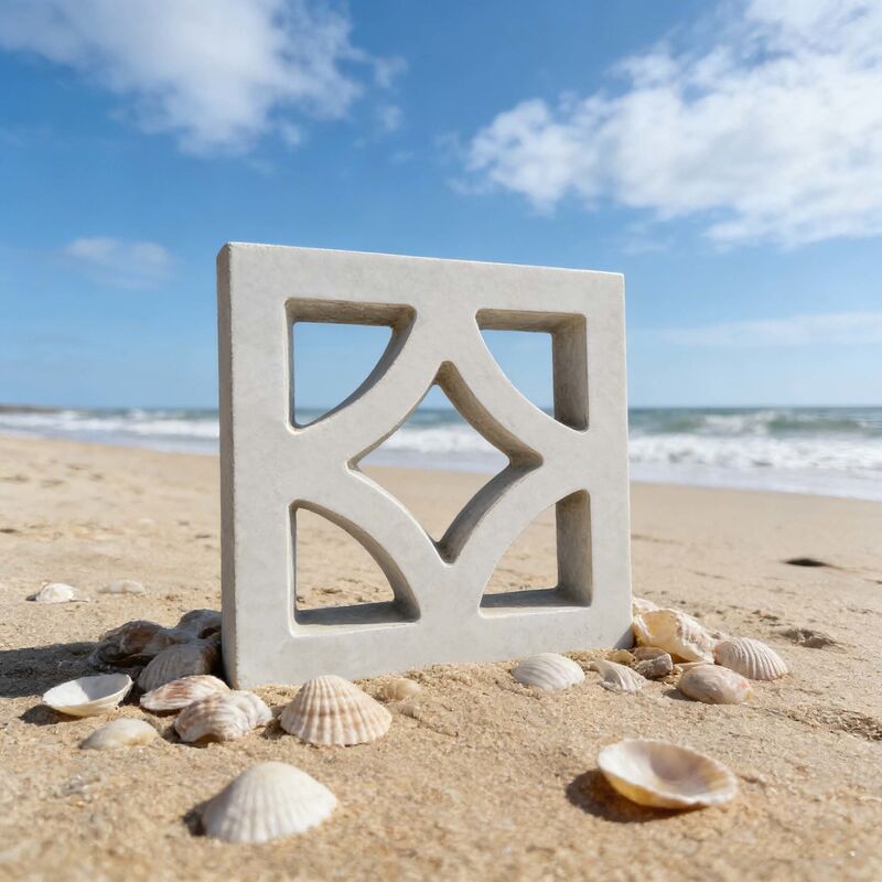 Modern Geometric Concrete Breeze Blocks Wall Partition Concrete Bricks for Architectural Facade Screen Walls