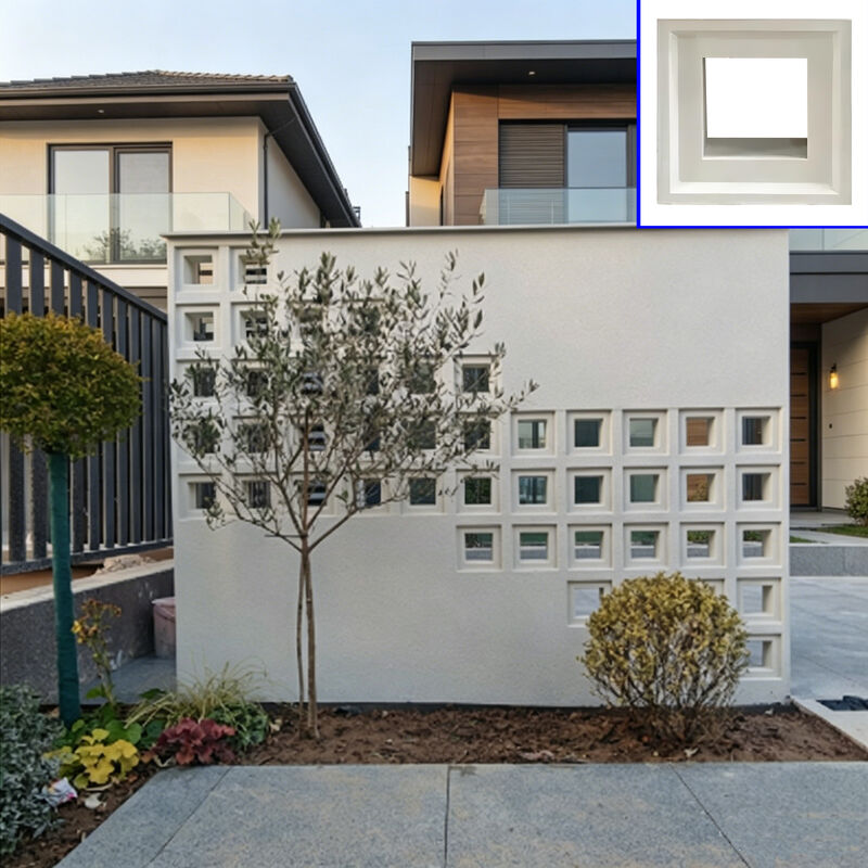 Decorative Concrete Breeze Blocks Architectural Privacy Wall Blocks Modern Breeze Block Designs for Feature Walls Villas Patios