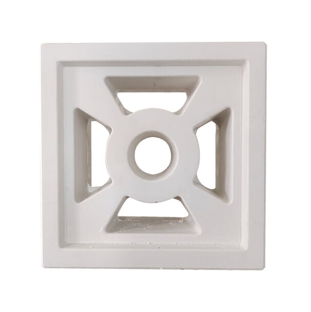 Modern White Cement Breeze Blocks Geometric Hollow Screen Blocks for Interior Room Dividers & Exterior Facades