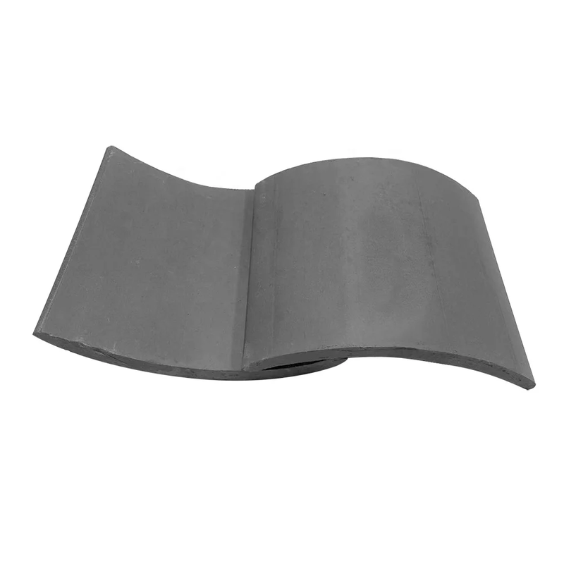 Asian Antique Style Dark Grey Ridge Crown Tiles Decorative Synthetic Roof Ridge Set for Courtyard Gates & Garden Perimeter Walls