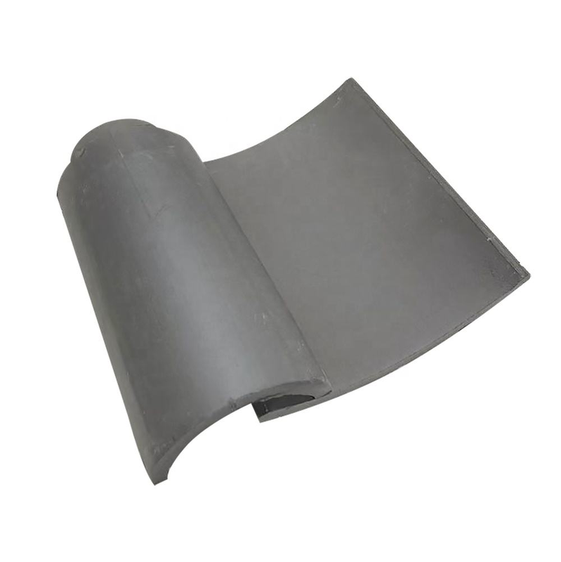 Traditional Chinese Clay Roof Tiles for Paifang Gateways Heavy-Duty Grey Ceramic Tile System for Archway Portals & Temple Entrances