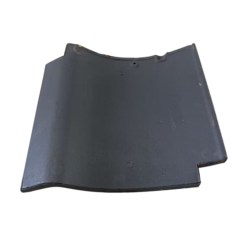 J-Type Japanese Wave Profile Roofing Tiles Heavy-Duty Dark Grey Interlocking Tile Sheets for Commercial & House Slope Roofs