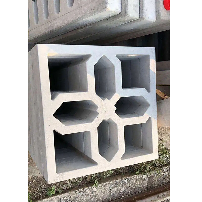 Concrete Breeze Block Hollow Decorative Wall Block for Outdoor Facades Privacy Screens and Modern Landscape Projects