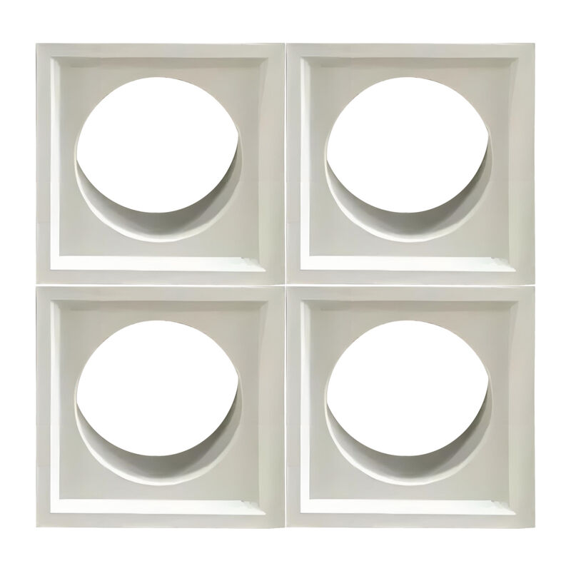 Circular Concrete Breeze Blocks Hollow Cement Masonry Units for Garden Boundary Walls & Pool Fencing