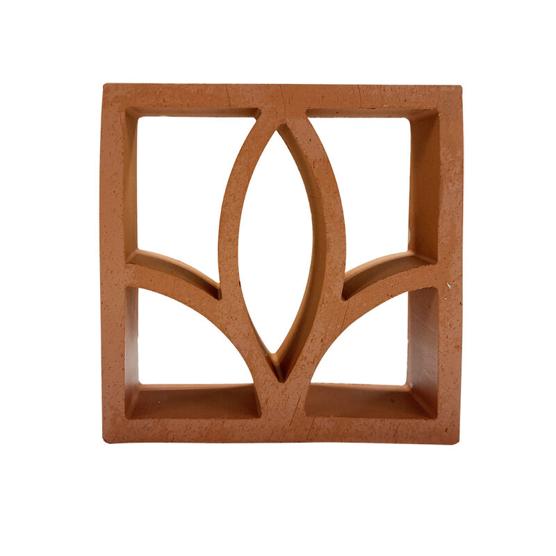 Courtyard Boundary Wall Screen Bricks Decorative Openwork Terracotta Breeze Blocks for Garden Partition Architectural Facade