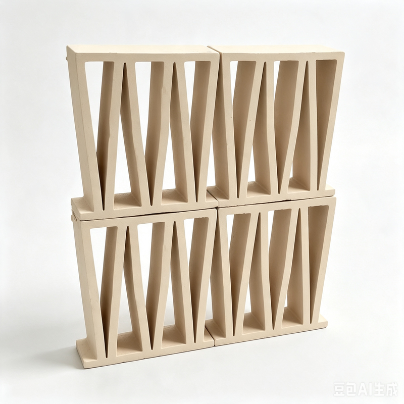 Modernist Linear Many Colors Clay Screen Blocks Terracotta Breeze Bricks for Privacy Walls & Feature Facades