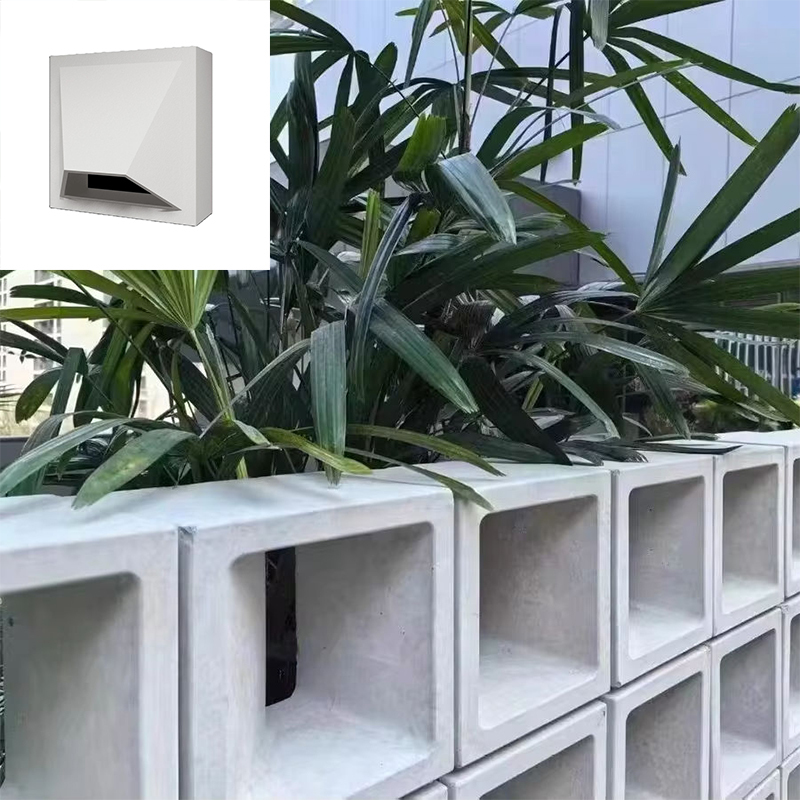 Modern Geometric Pattern Concrete Screen Block Wall Partition Concrete ...