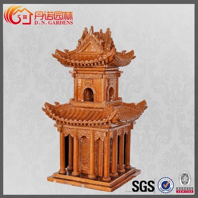 Buildings Roof Ridge Ornaments Golden Small Gazebo Chinese Roof Decoration