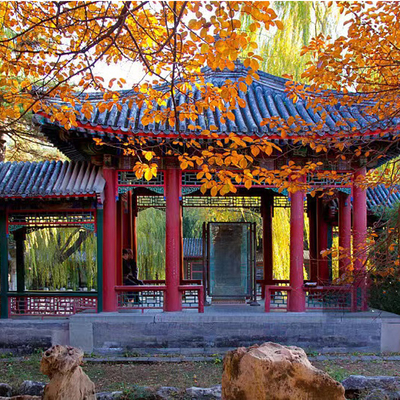 Chinese Customizable Antique Style Corridor Pavilion For Garden