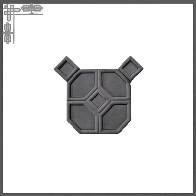 Hexagon Design Decorative Interior Clay 3d Wall Tiles Grey Wall Brick For Living Room Bedroom